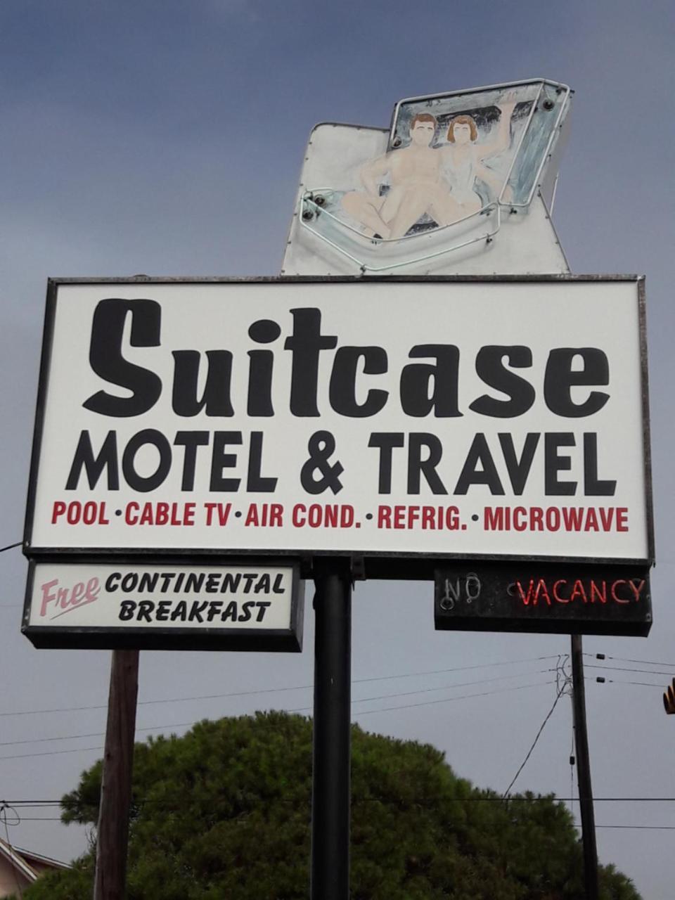 Suitcase Motel & Travel 노스와일드우드 외부 사진